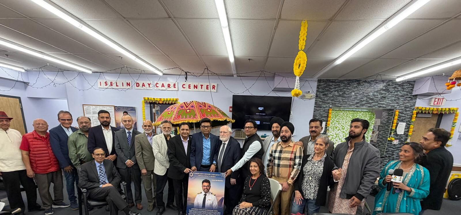 Jewish and Indian Leaders Honor Hero Captain in NJ