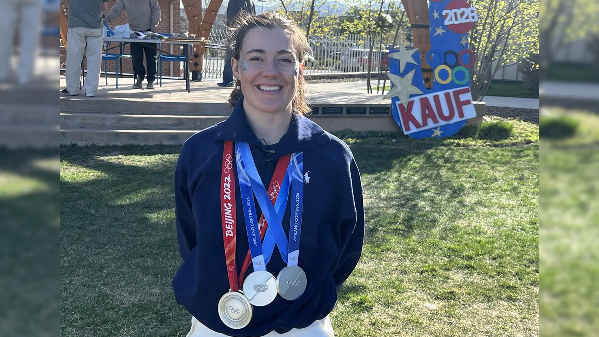 Jaelin Kauf Makes History With 3 Olympic Silver Medals