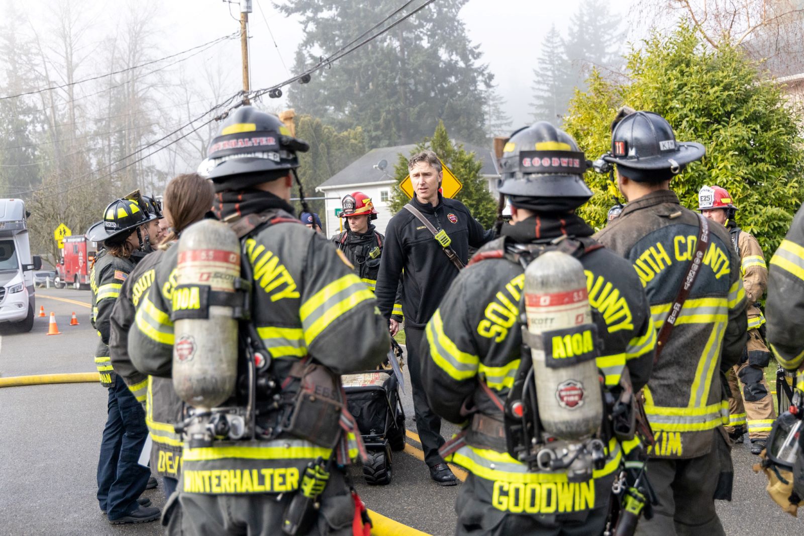 Firefighters Save Woman from Burning Lynnwood Home