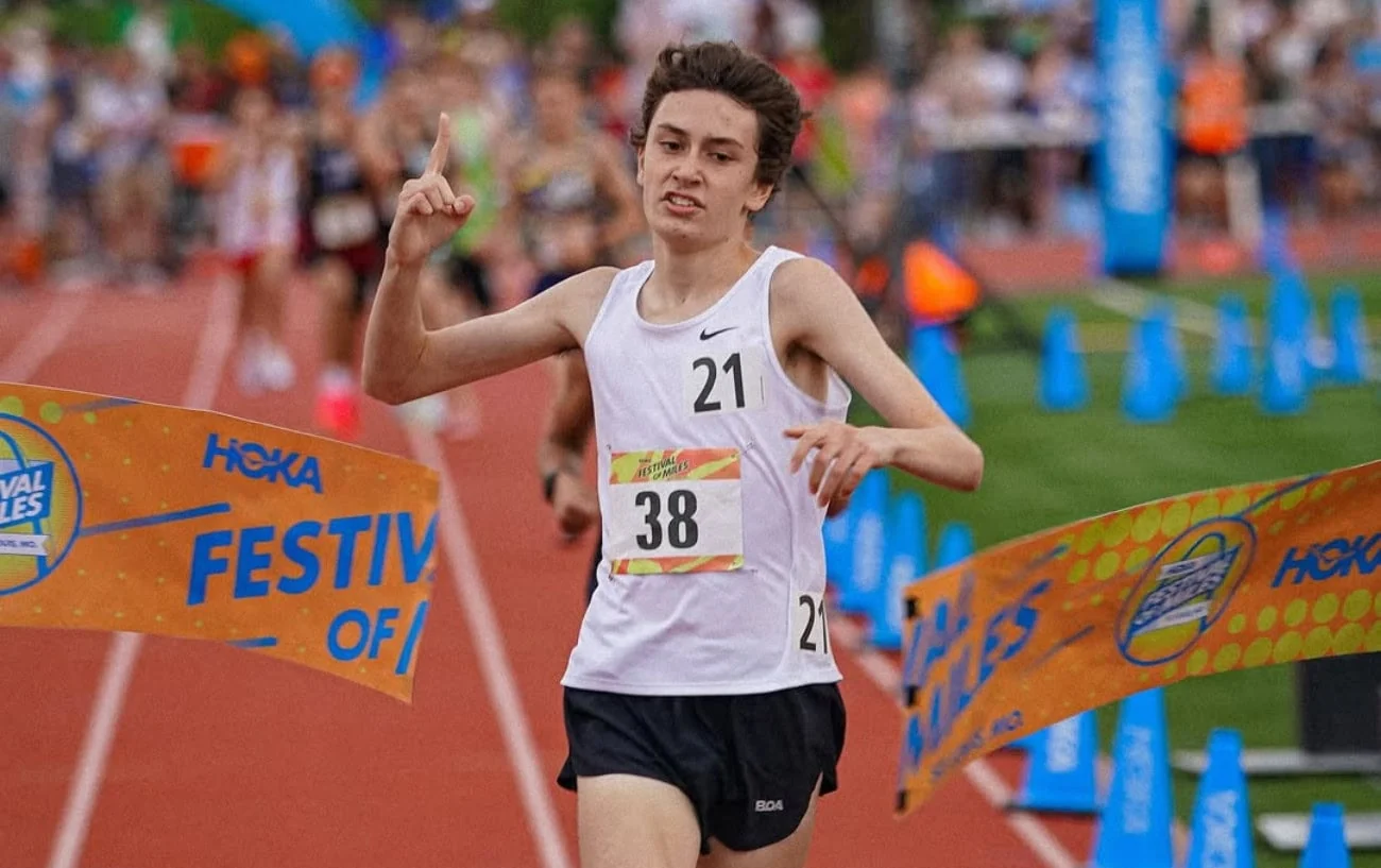 14-Year-Old Eighth Grader Breaks National 5K Record