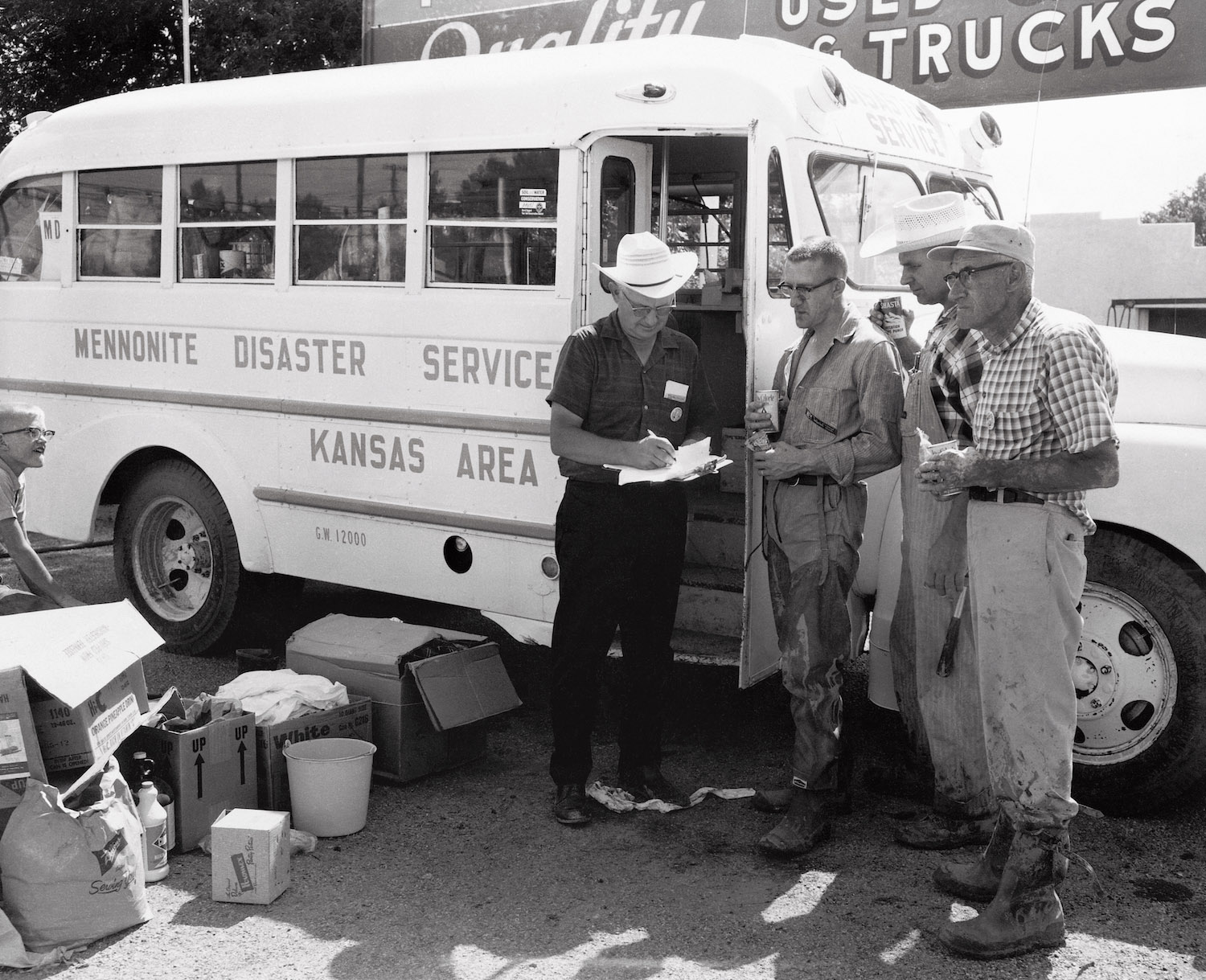 Kansas Volunteers Clear Storm Damage in 100 MPH Wind Cleanup