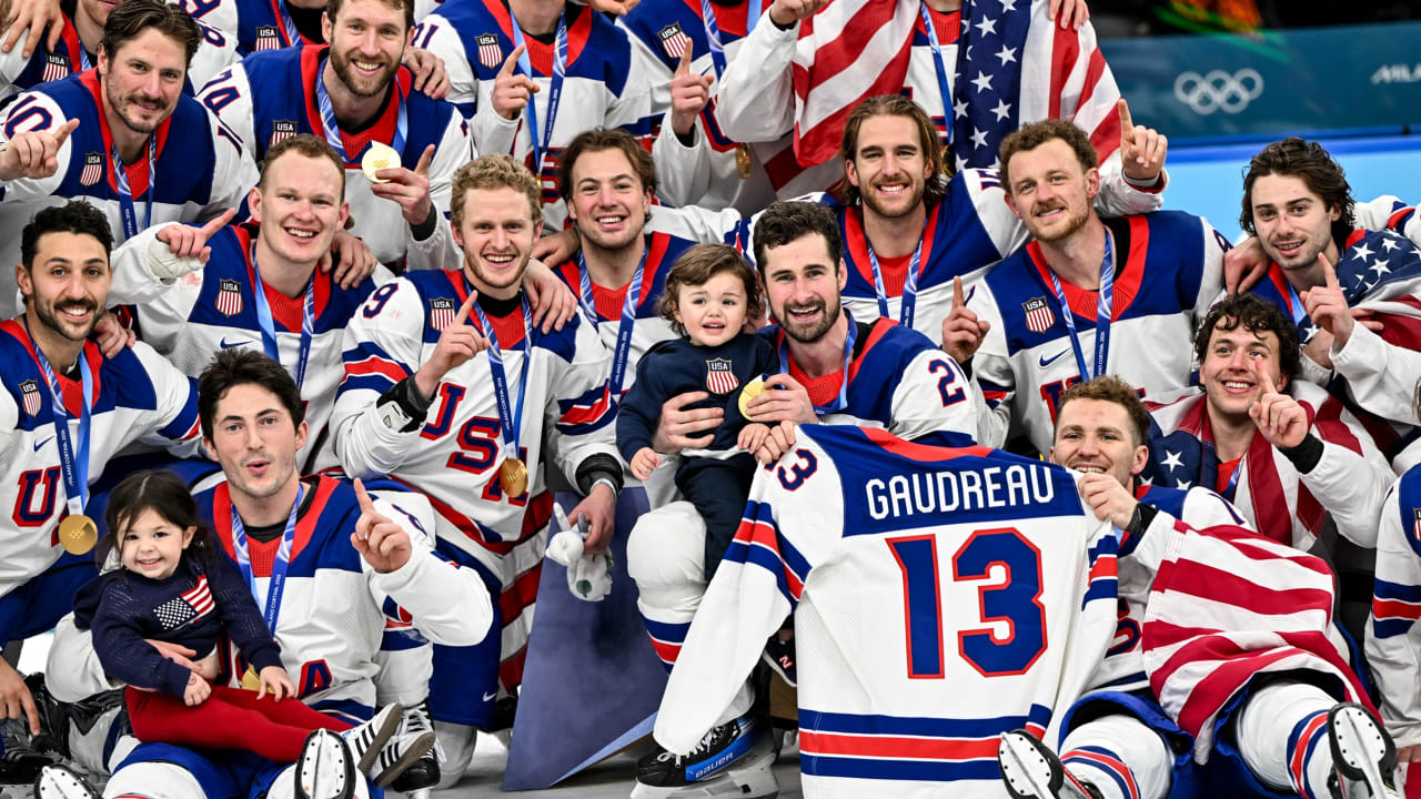 Team USA Hockey Stars Bask in Olympic Gold Medal Glory