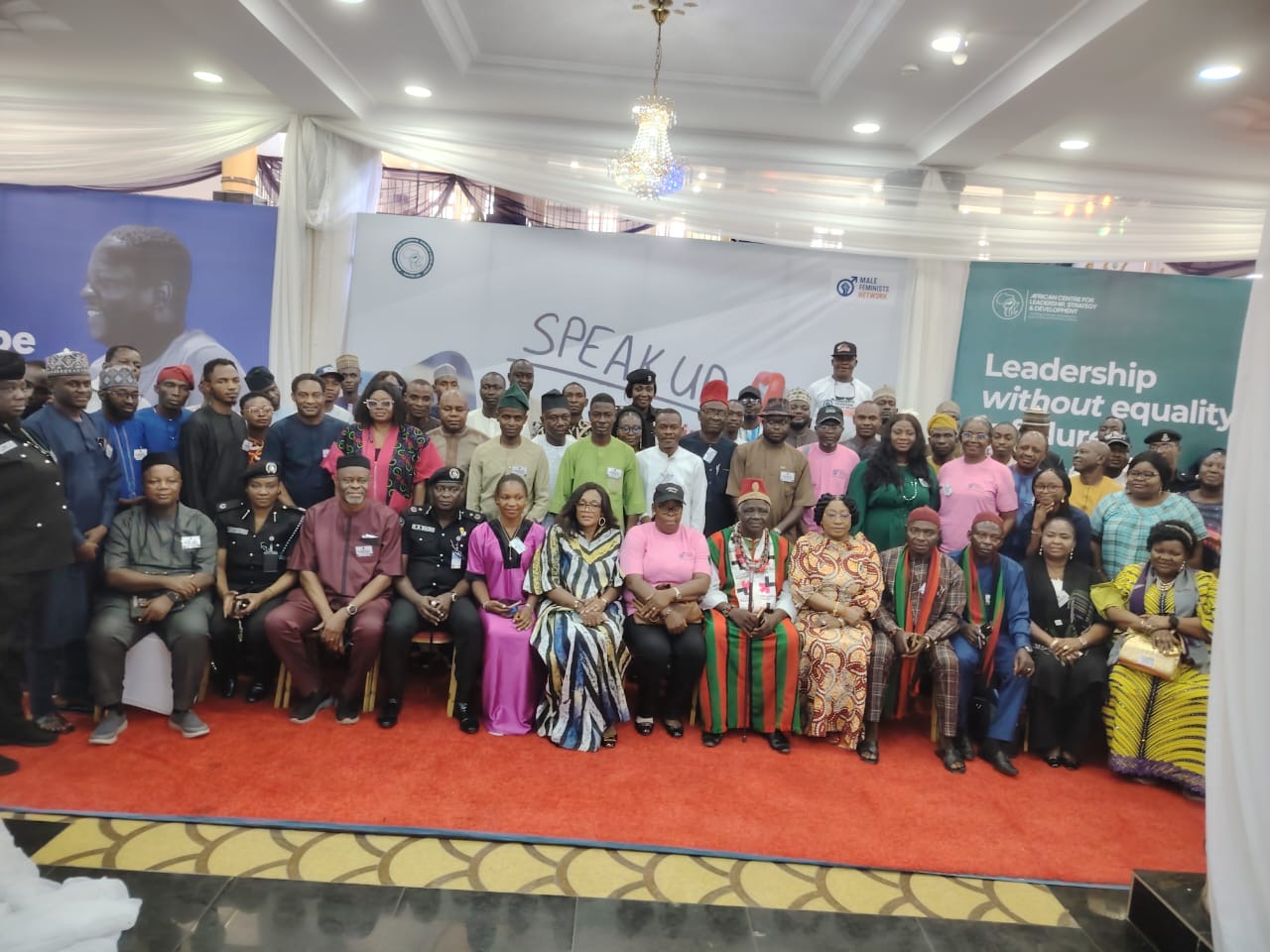 Nigerian women celebrating freedom from forced marriage practice in Cross River State community