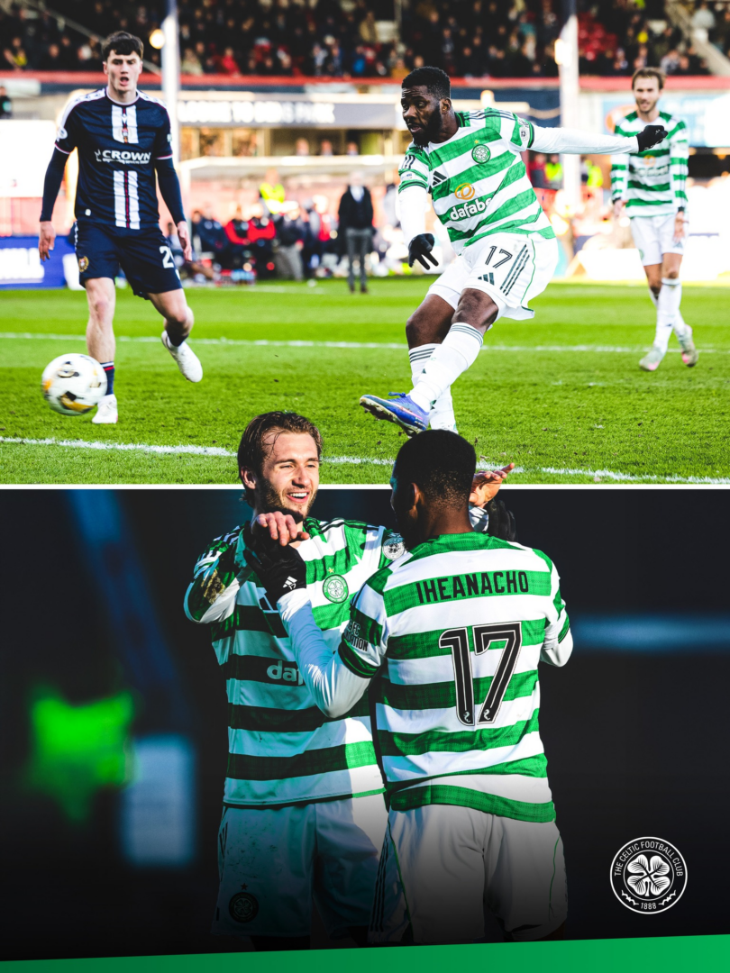 Nigerian Striker Rescues Celtic With Late Winner vs Dundee
