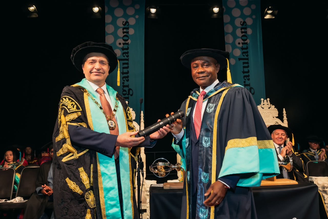 Nigerian Governor Honored by UK University for Education Push