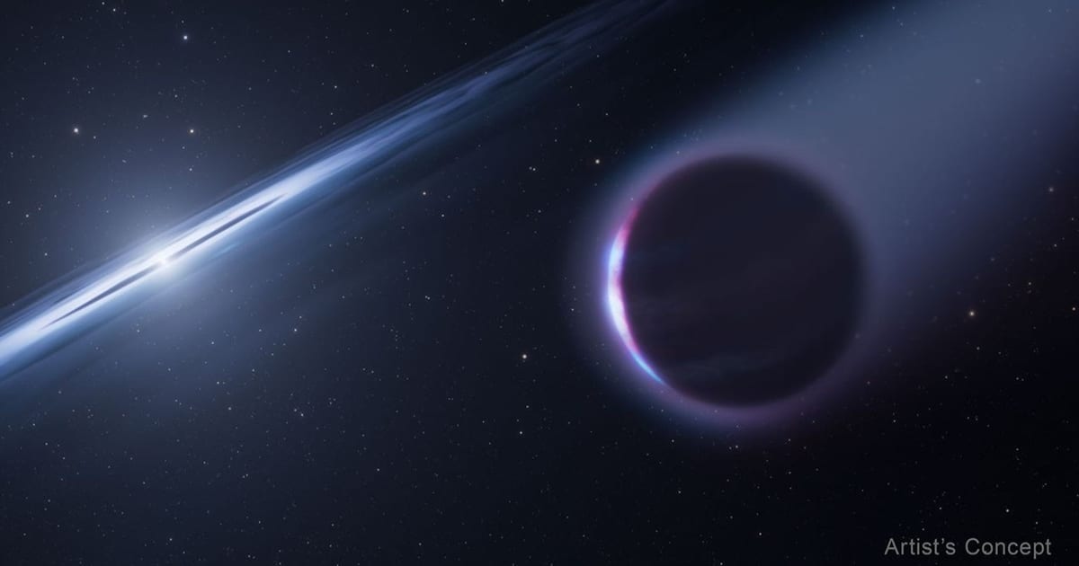 Hubble Finds Planet Forming After Its Star Died