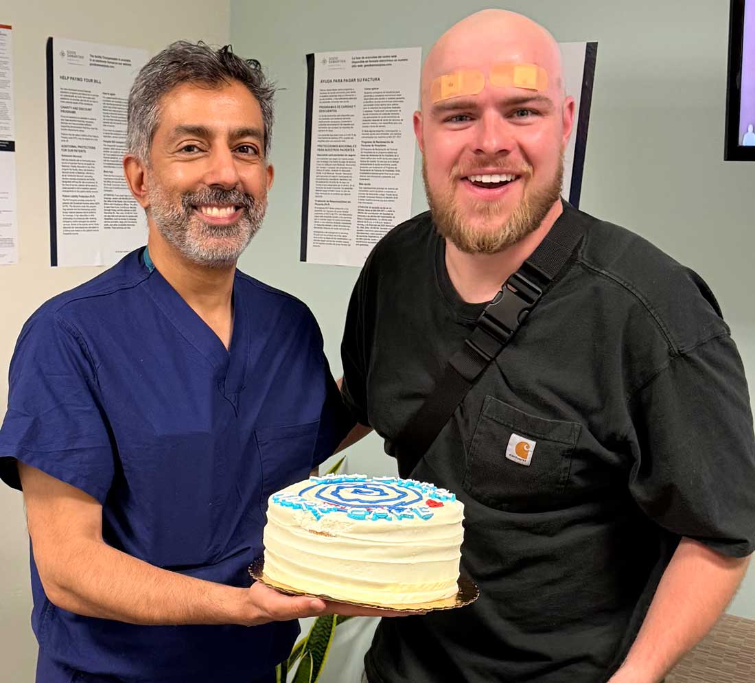 30-Year-Old Gets Steady Hand at Hospital Where He Was Born