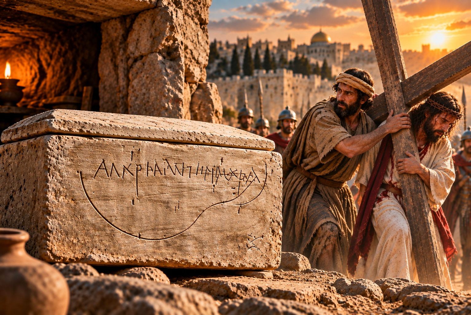 Ancient Tomb in Jerusalem May Link to Jesus' Cross Bearer - Image 2