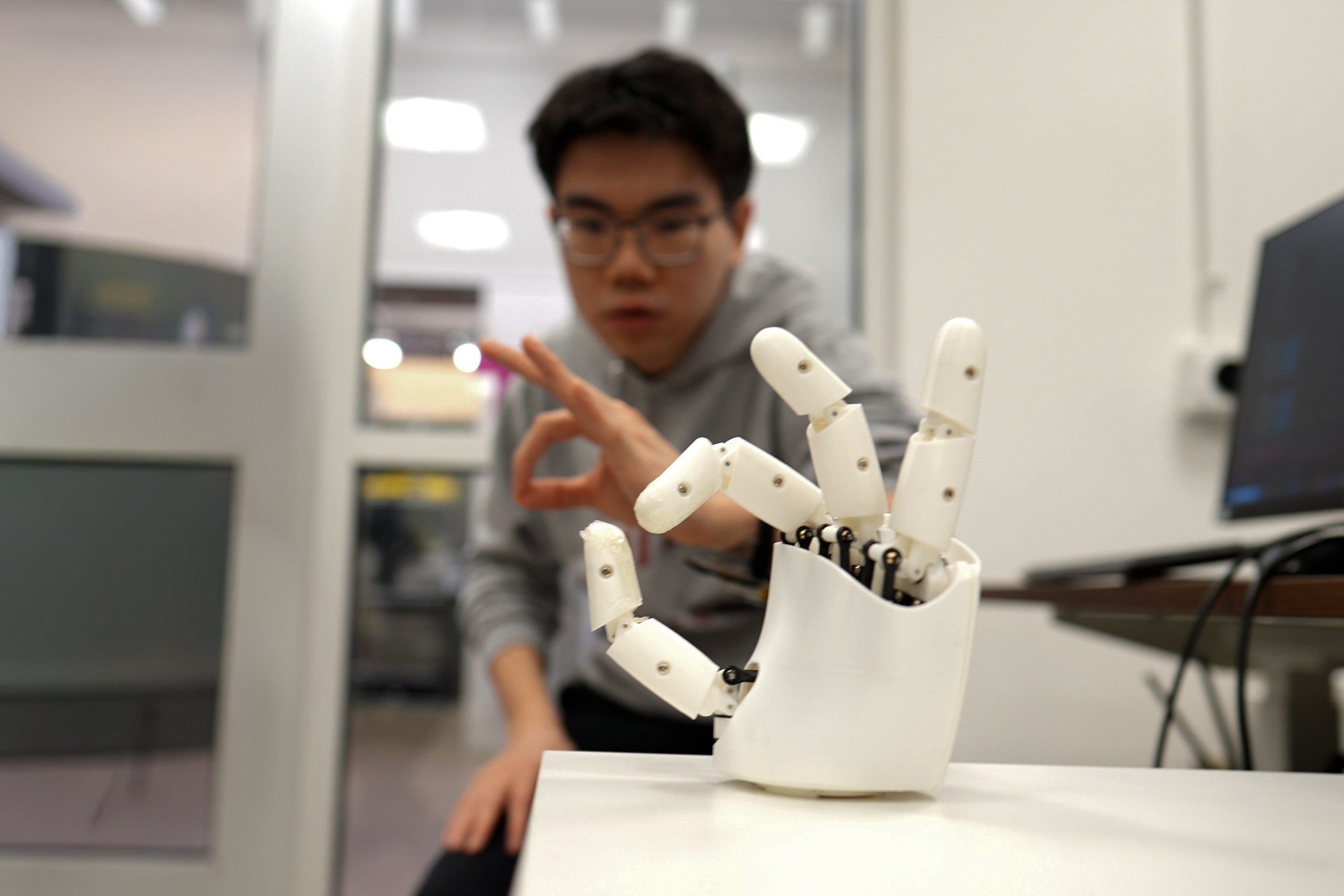 MIT's Ultrasound Wristband Controls Robots With Hand Gestures