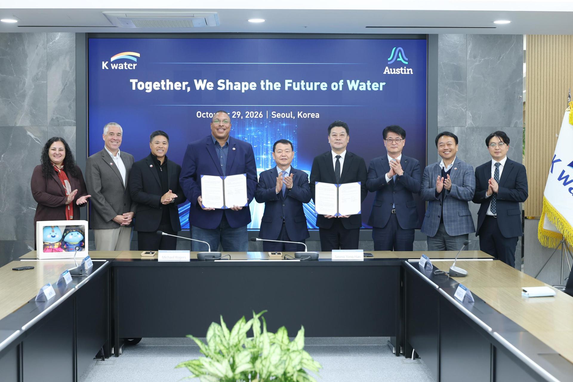 South Korea Shares AI Water Tech with Austin, Texas