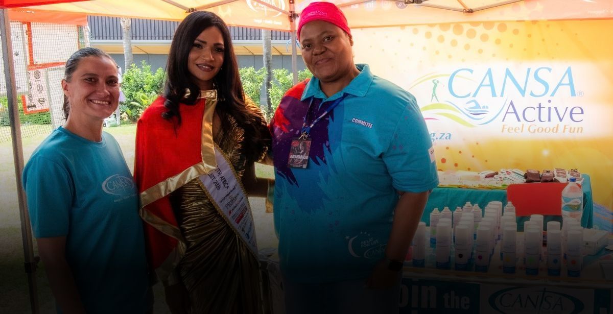 Shoma Govender at Comic Con Africa promoting Game Over Cancer fundraiser for CANSA