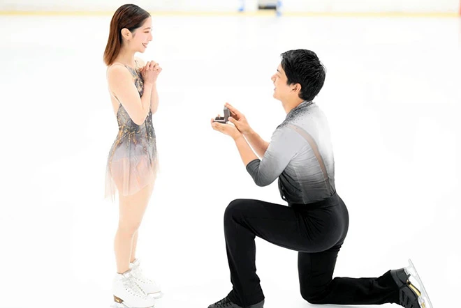 Olympic Gold Pairs Skaters 'Rikuryu' Announce Engagement