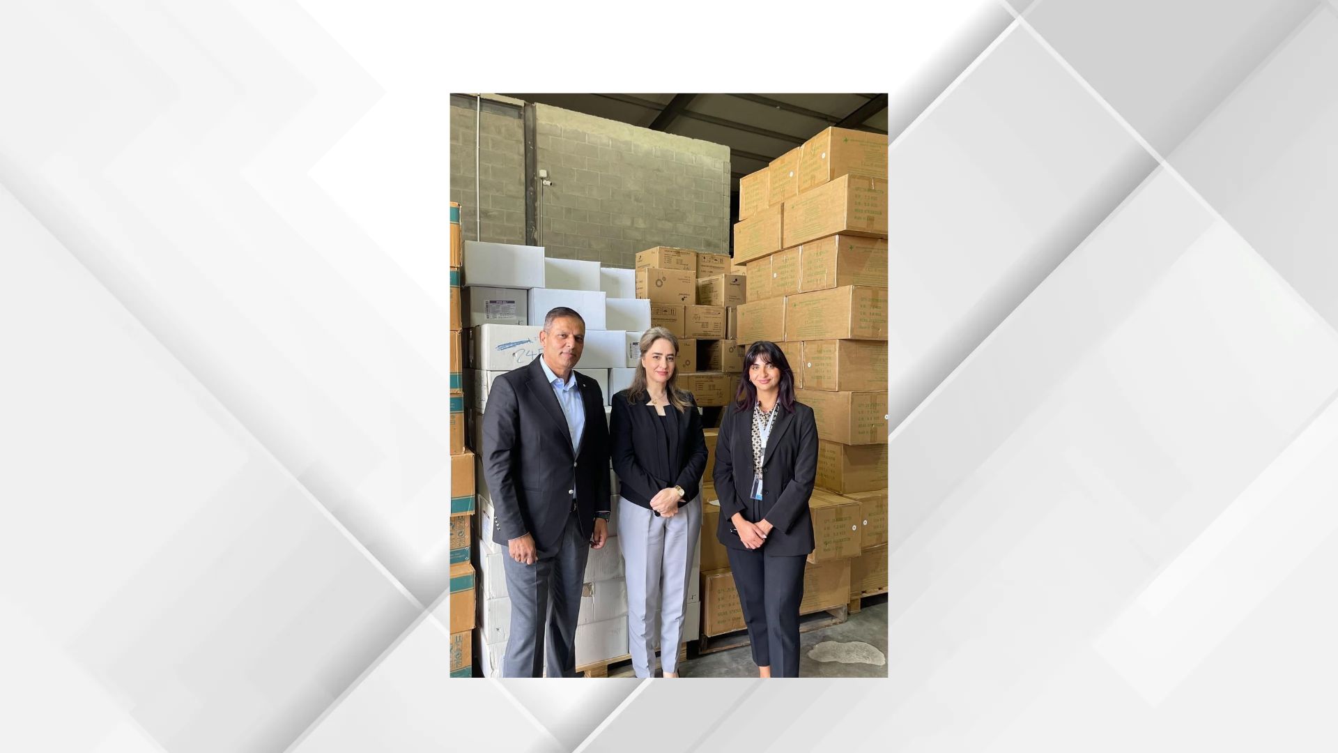 Jordan Charity Donates Medical Supplies to Cancer Center