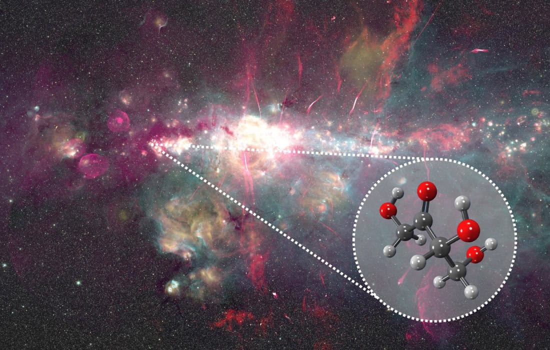 Scientists Find Sugar in Space Cloud Near Milky Way Center