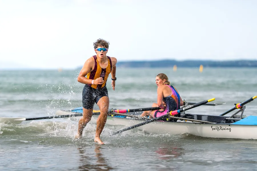 Two Weeks In, Teens Win National Beach Rowing Title