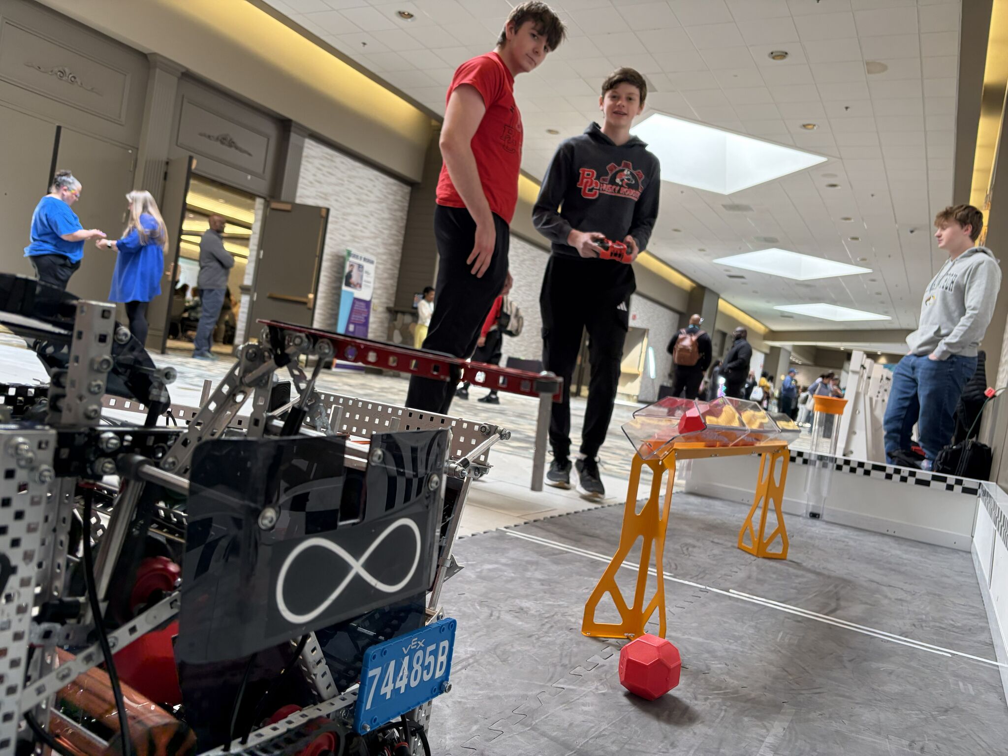Small Michigan School's Robotics Teams Inspire Educators