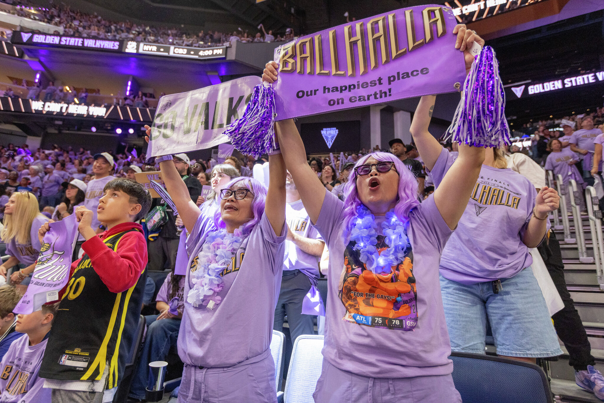 Golden State Valkyries Win First WNBA Finals Game