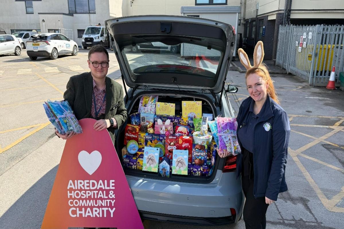 Bradford Care Homes Bring Easter Joy to Hospital Patients