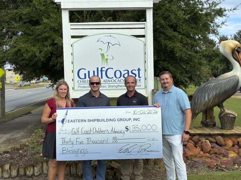 Florida Shipbuilder Hits $242K in Kids' Advocacy Donations