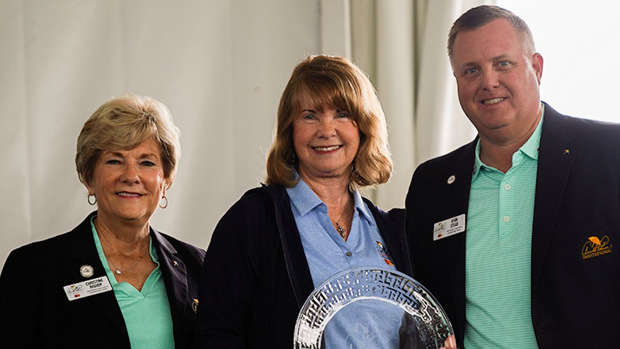 Volunteer Named Hero After 33 Years at Arnold Palmer Event