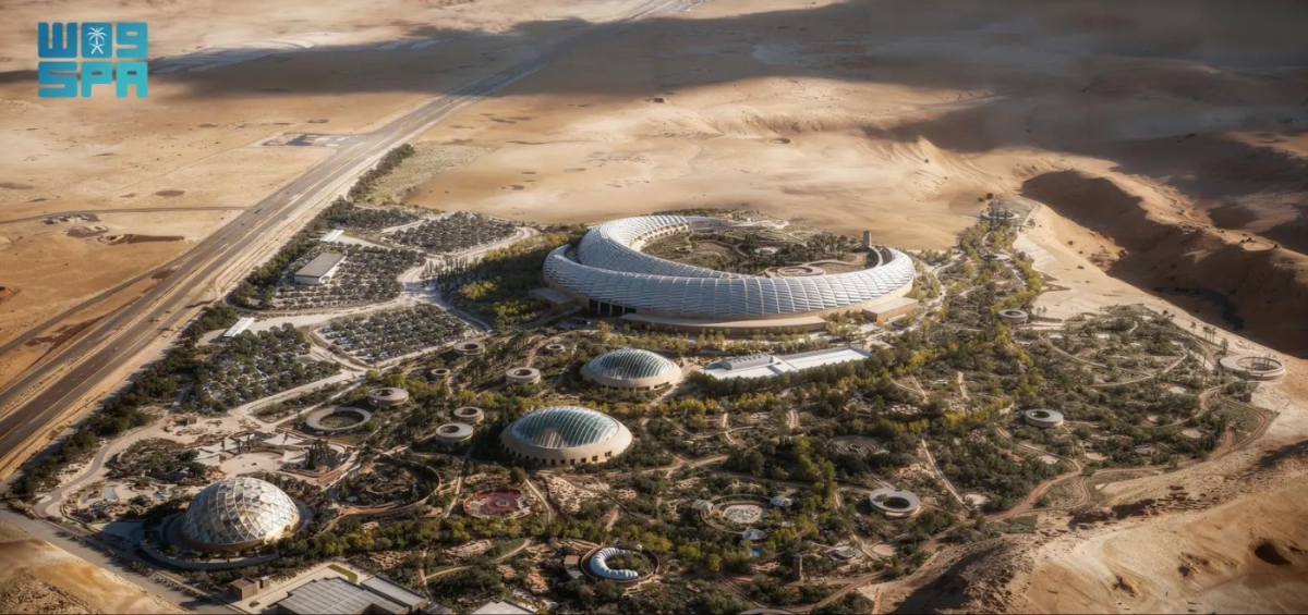 Riyadh's Mega Garden Project Nears Completion