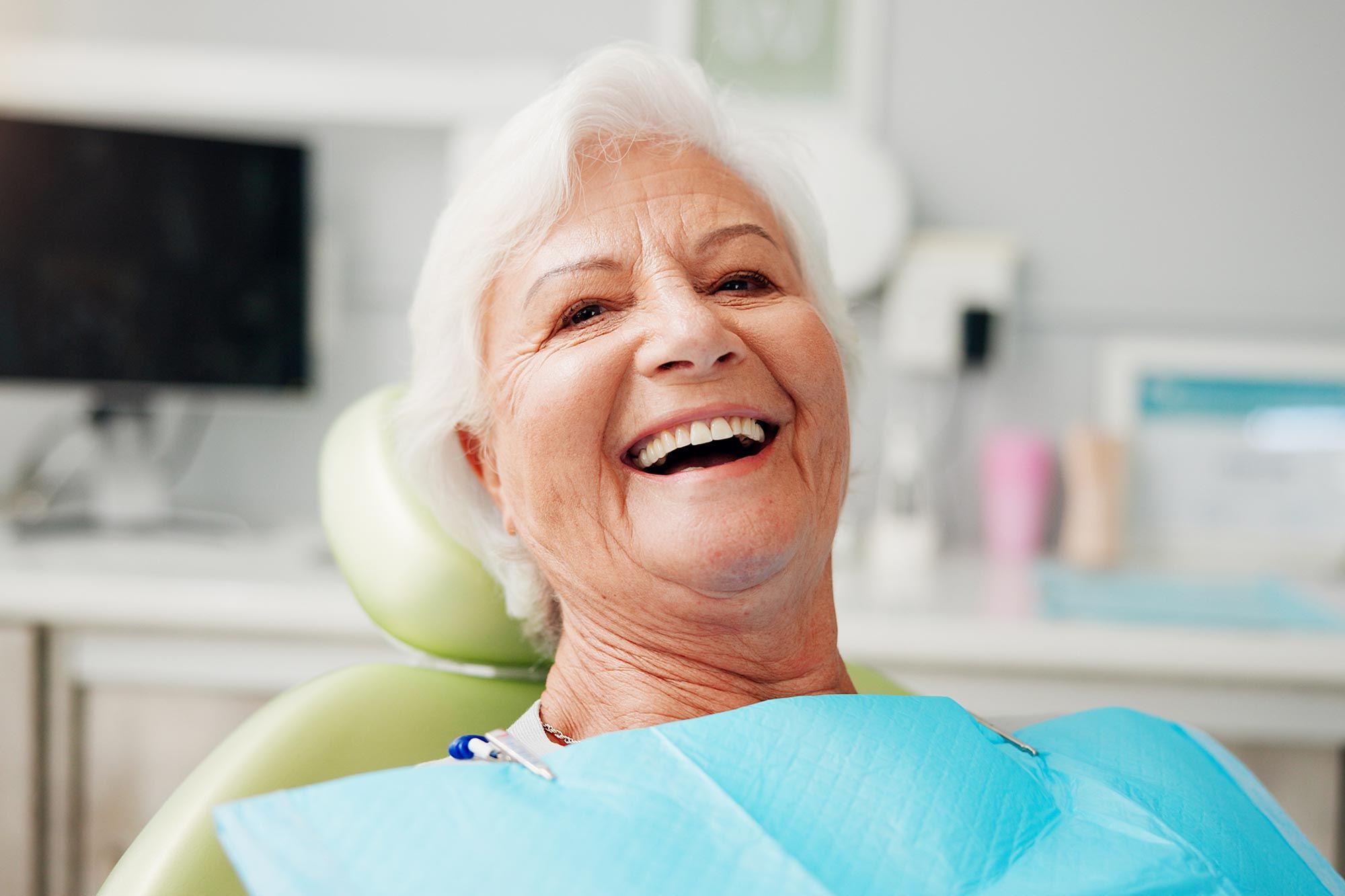 Dental patient receiving root canal treatment that may improve heart and metabolic health