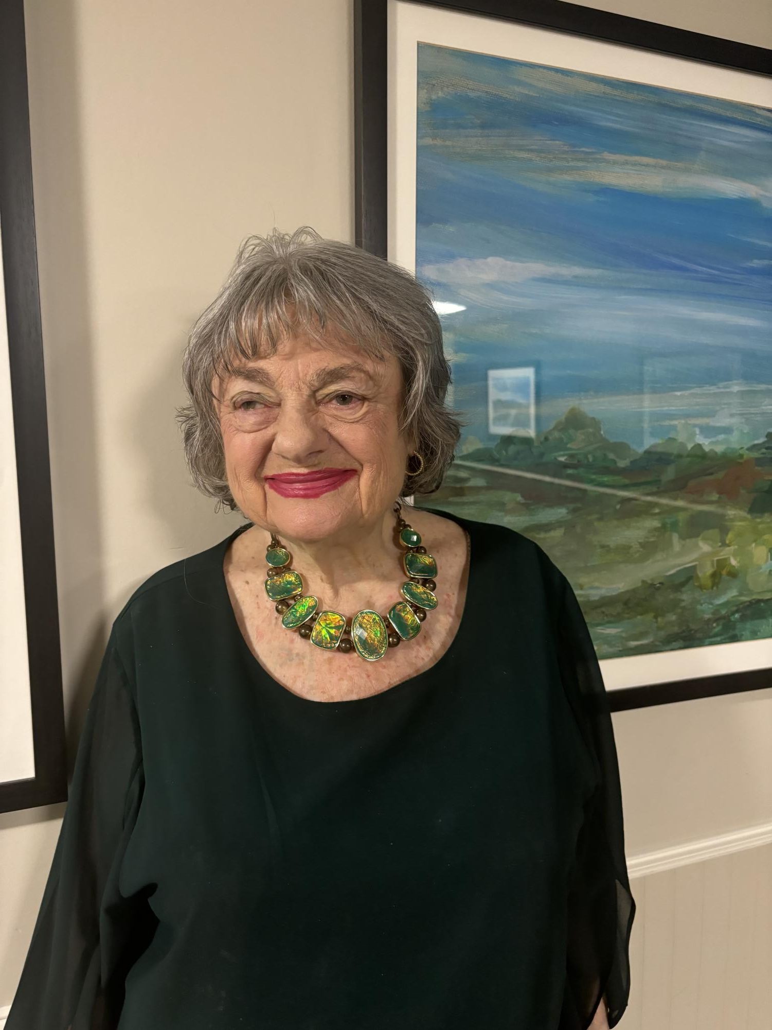 90-year-old Holocaust survivor Rosian Bargiansky Zerner at her Dallas assisted living facility