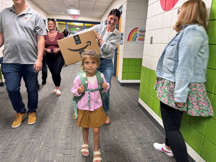 Three Students, Three Milestones on First Day Back
