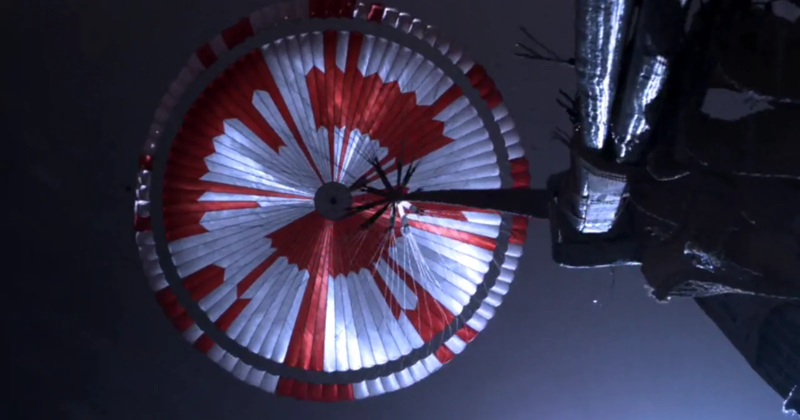 NASA's Mars Parachute Hid Secret Message, Internet Solved It