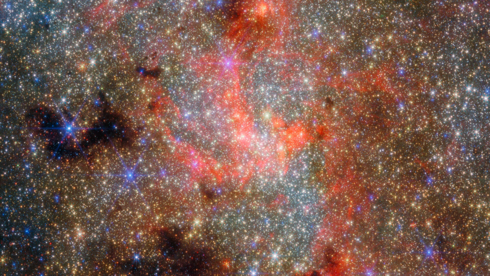 Webb Telescope Finds Water Near Milky Way's Black Hole