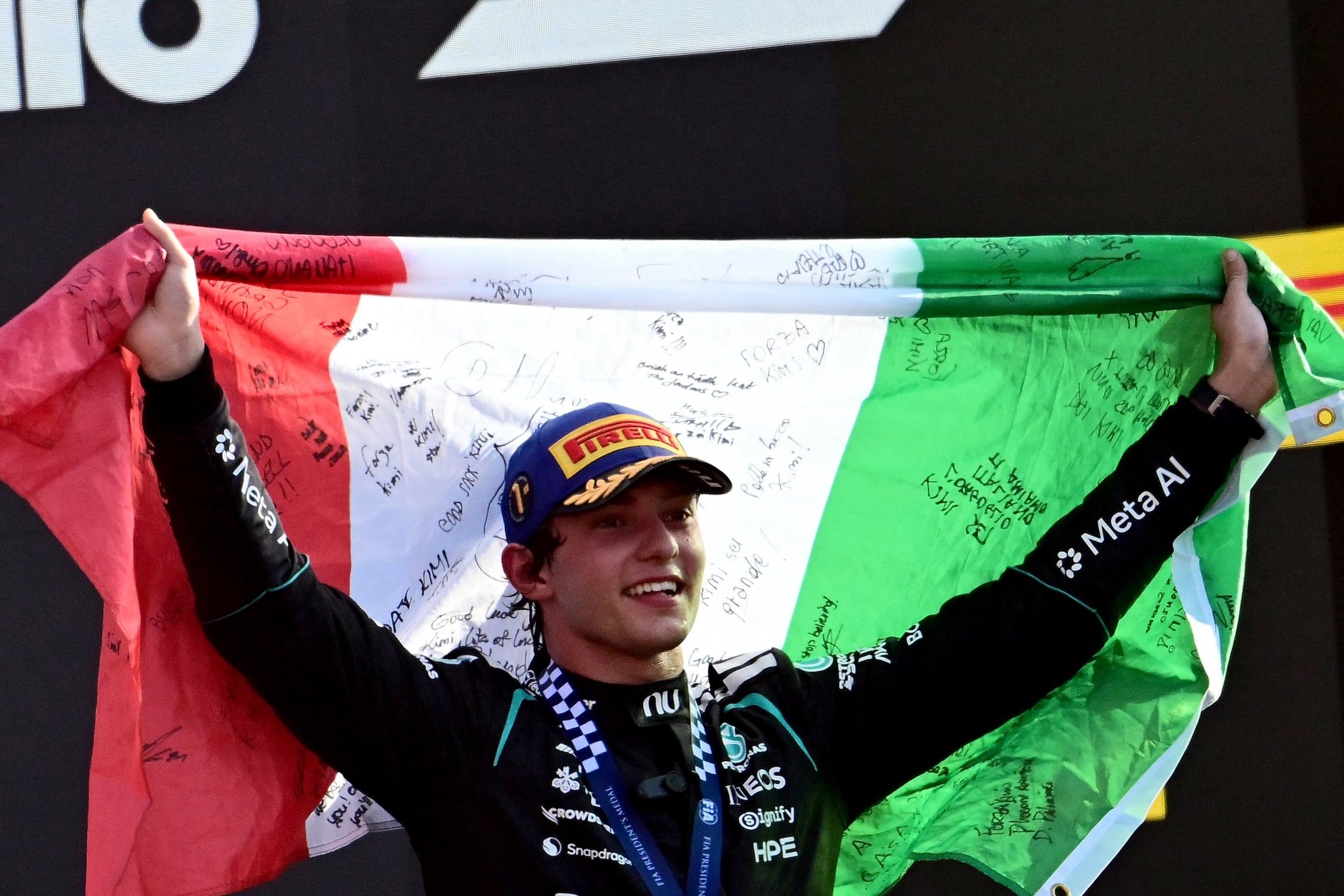 Kimi Antonelli Wins Italian Grand Prix from 19th Place