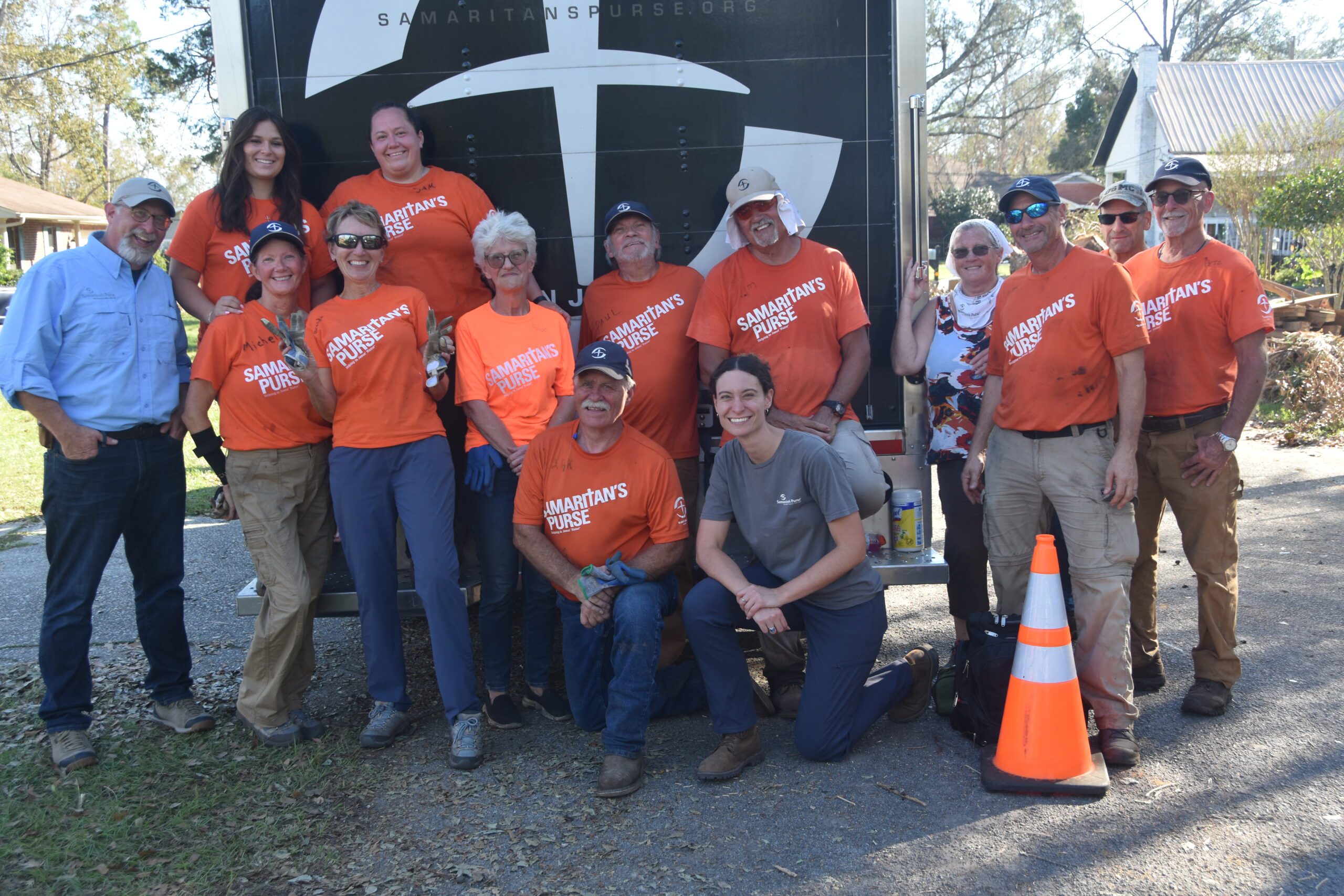 100 Volunteers Rebuild Milton Yards After Hurricane Isaias