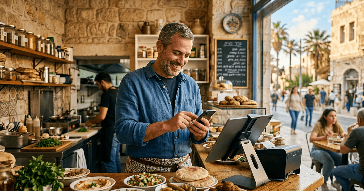 Israeli Falafel Shop Owner Automates With WhatsApp at 58