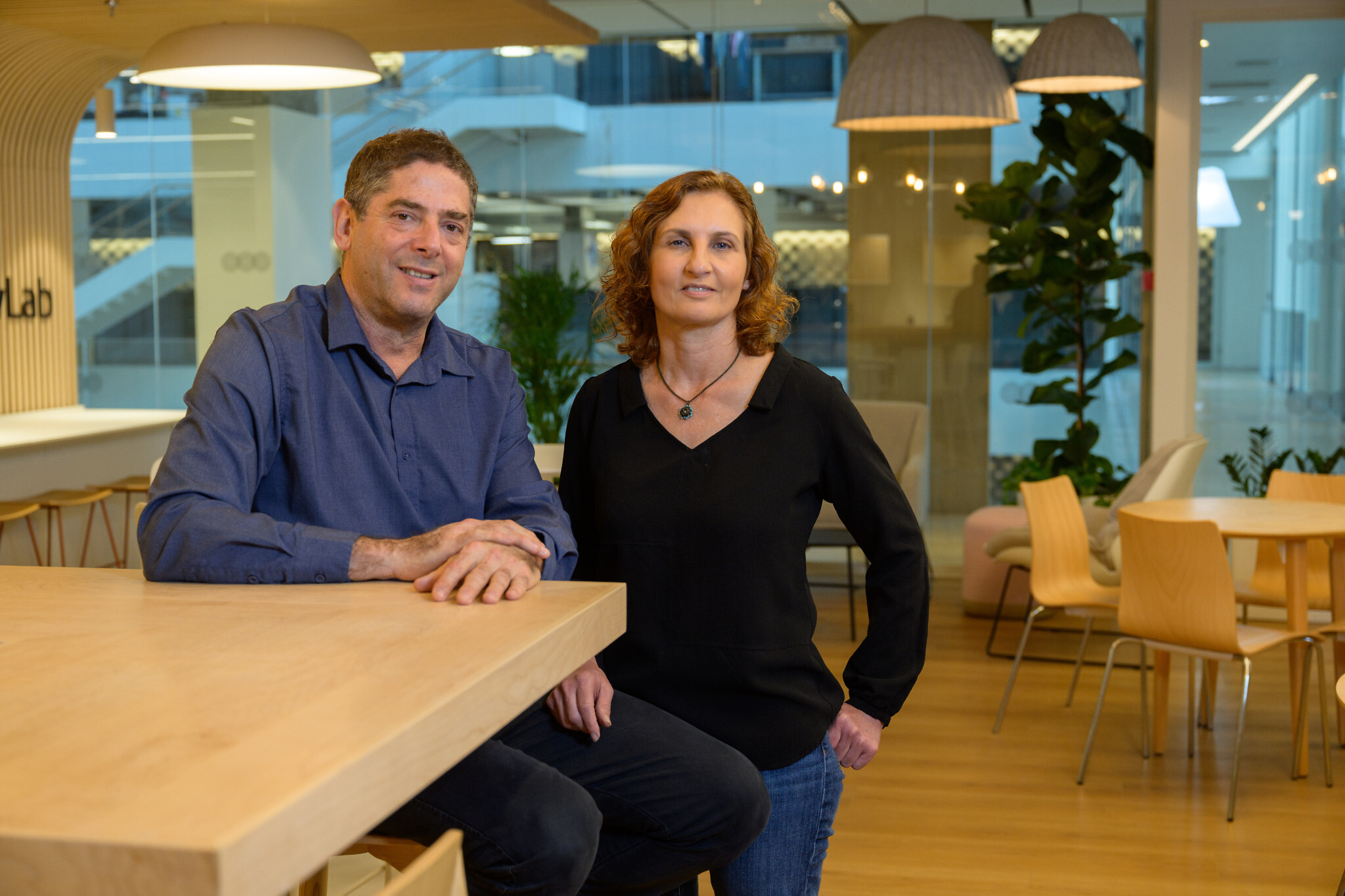 Professors Eran and Hila Elinav, Israeli researchers who led groundbreaking HIV gut bacteria study