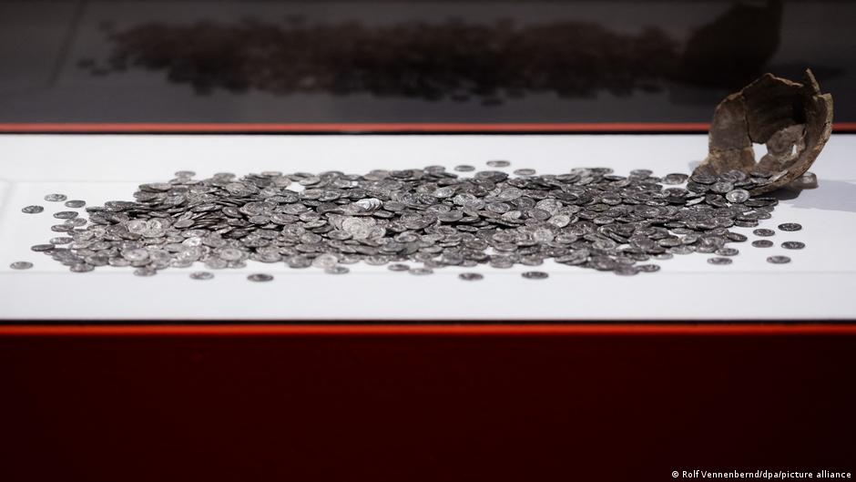 Amateur Finds Germany's Largest Roman Coin Hoard