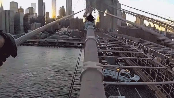 NYPD Officer Saves Woman From Brooklyn Bridge After Hour-Long Talk