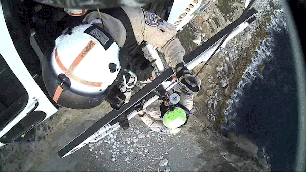 CHP Rescues Two Climbers Stranded 600 Feet Below Highway