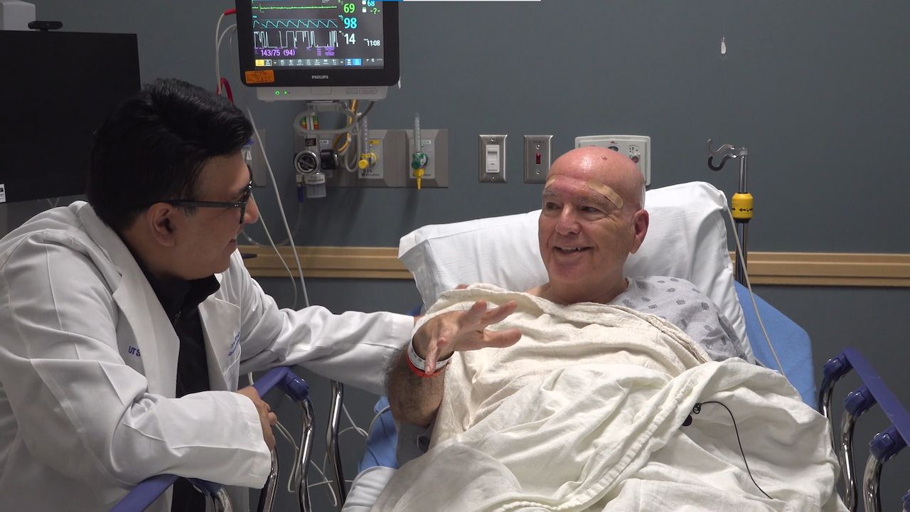 Texas Man's Parkinson's Tremor Gone Minutes After Treatment