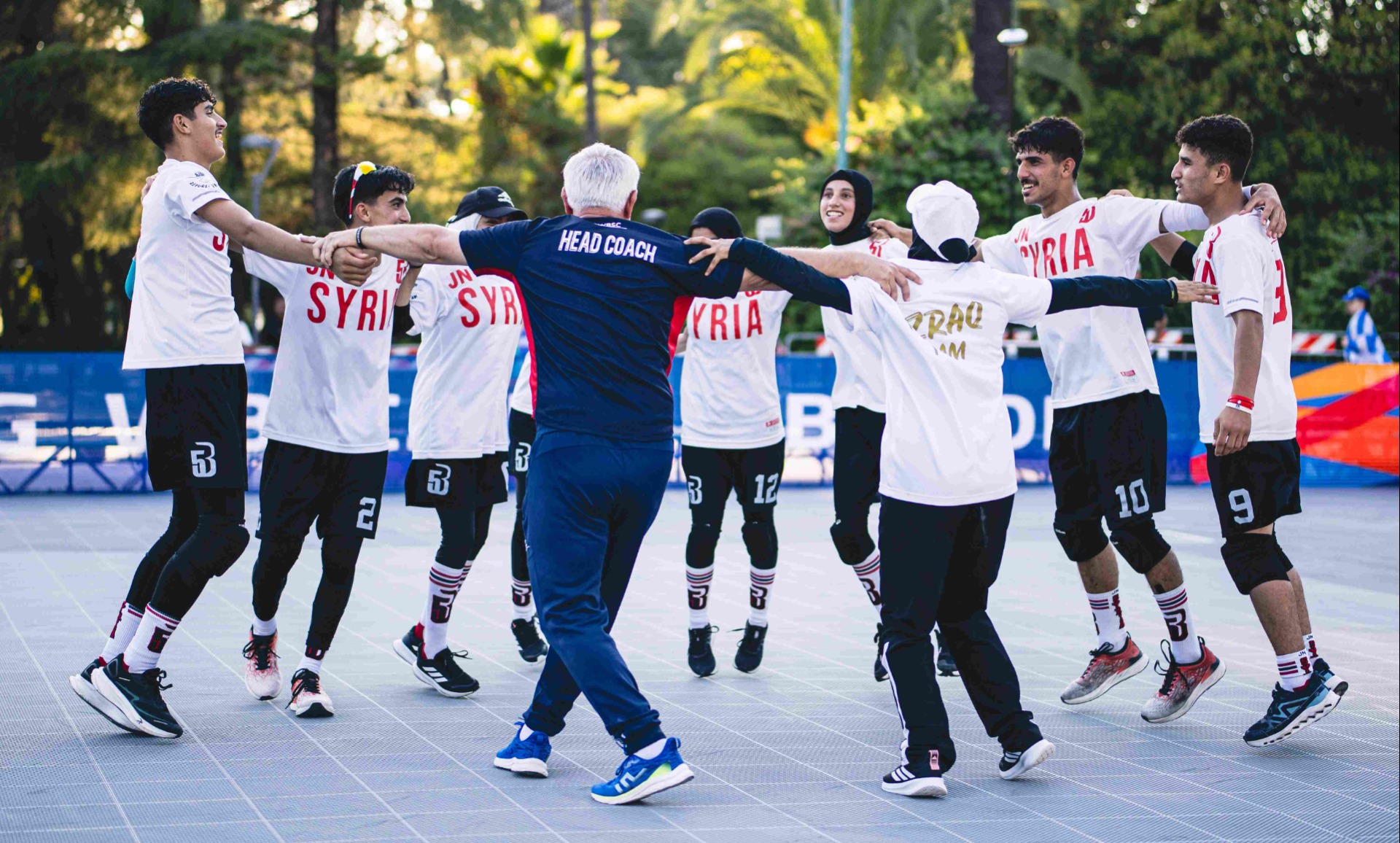 Syrian Refugees Win First Baseball5 Game at Mediterranean Cup