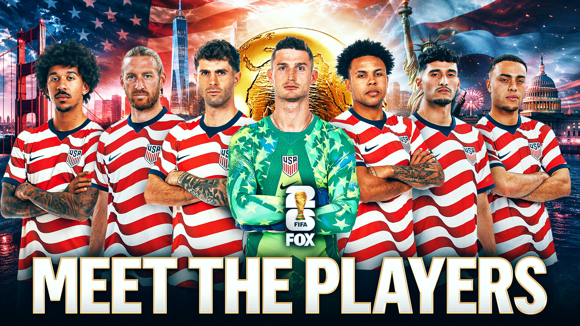Meet the 26 Players Making USA World Cup History in 2026