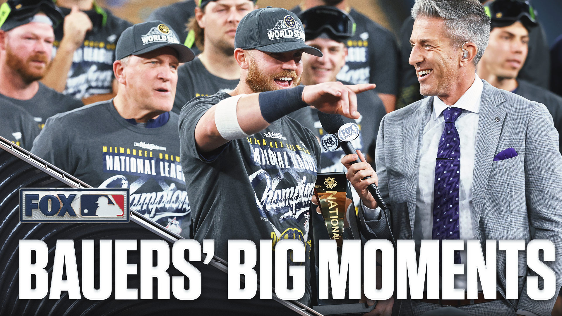Jake Bauers Named NLCS MVP After Brewers Reach World Series