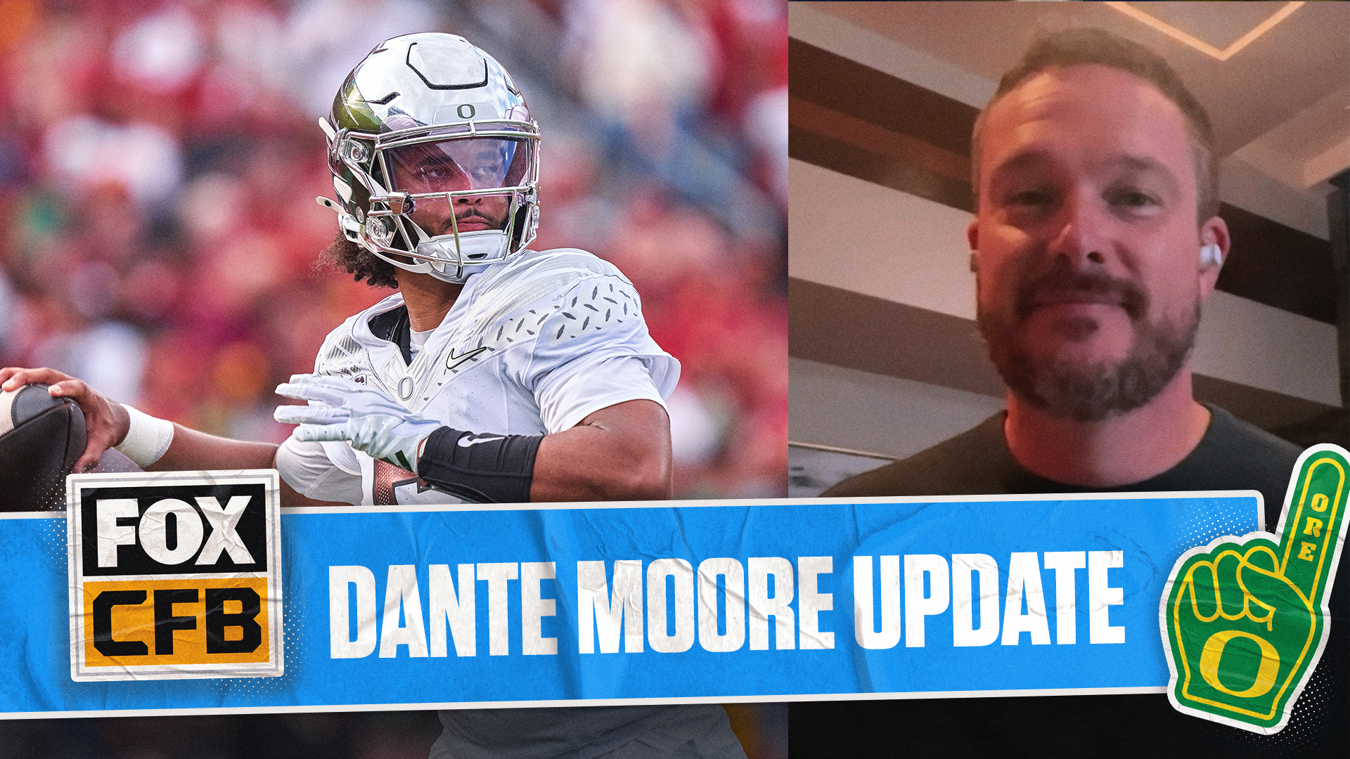 Oregon QB Dante Moore Recovering Well After Concussion