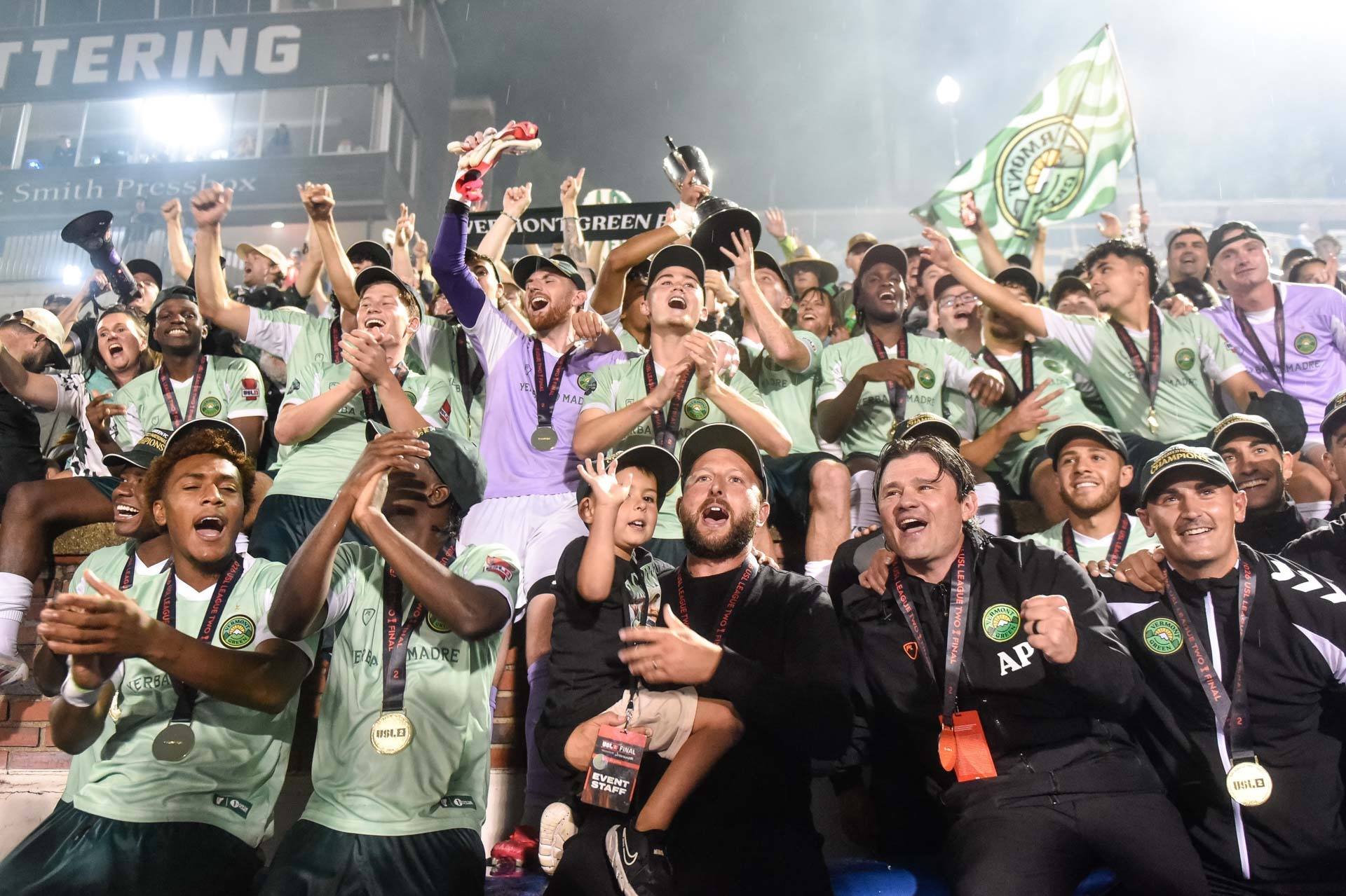 Vermont Green FC Wins 2nd Straight Soccer Championship