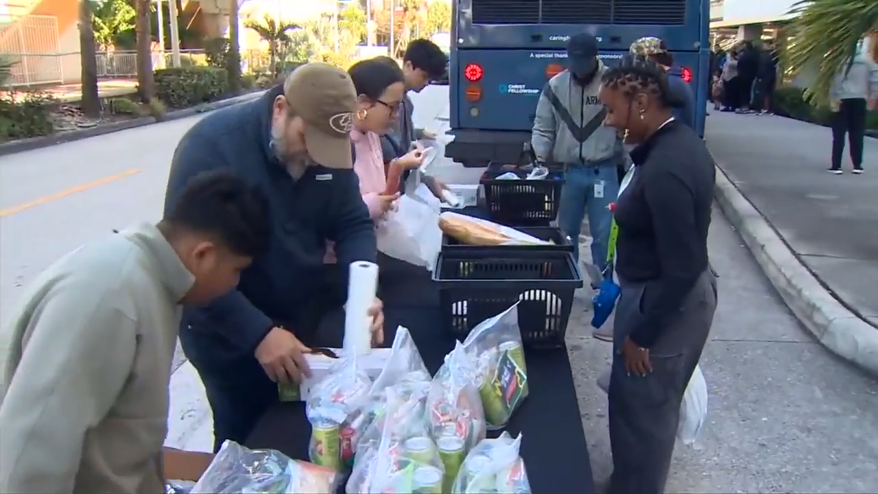 Miami Volunteers Deliver Free Food and Dental Care to Thousands