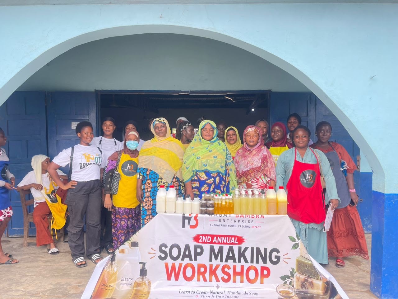 Ghana Women Learn Soap-Making to Launch Small Businesses
