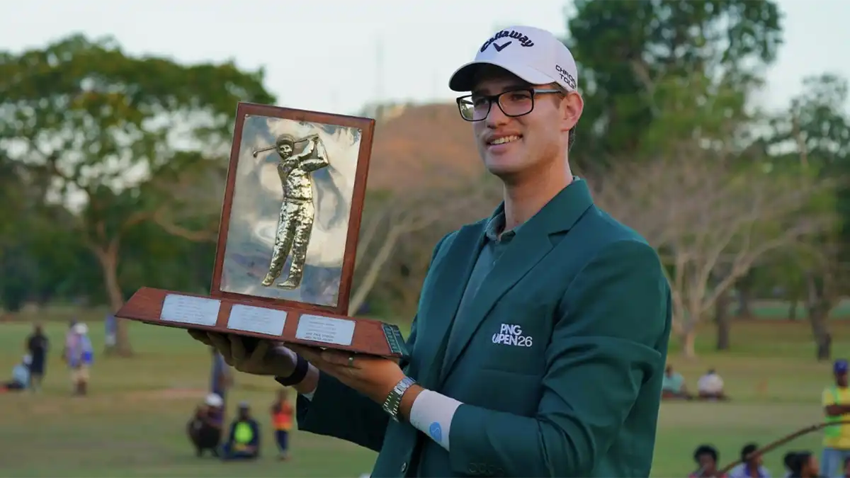Josh Armstrong Wins First Pro Golf Title After 10-Year Wait
