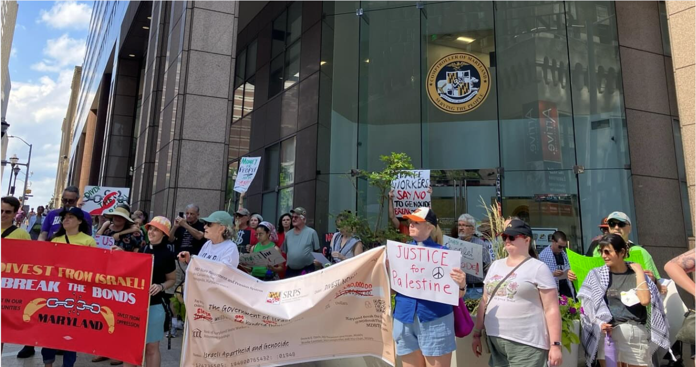 Maryland Divests $60M from Israeli Bonds After Campaign