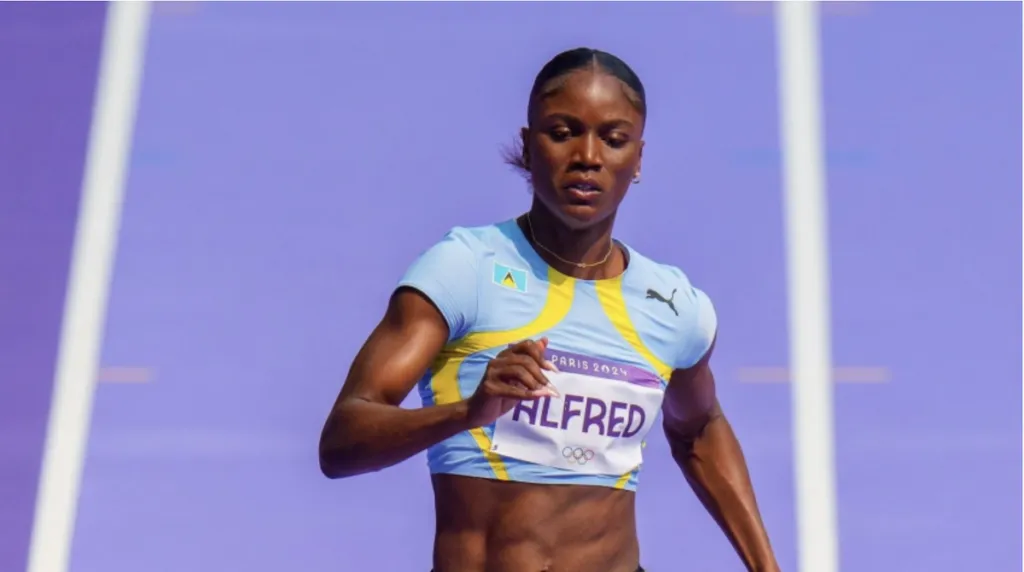Olympic Champ Julien Alfred Gives 50 Books to Saint Lucia