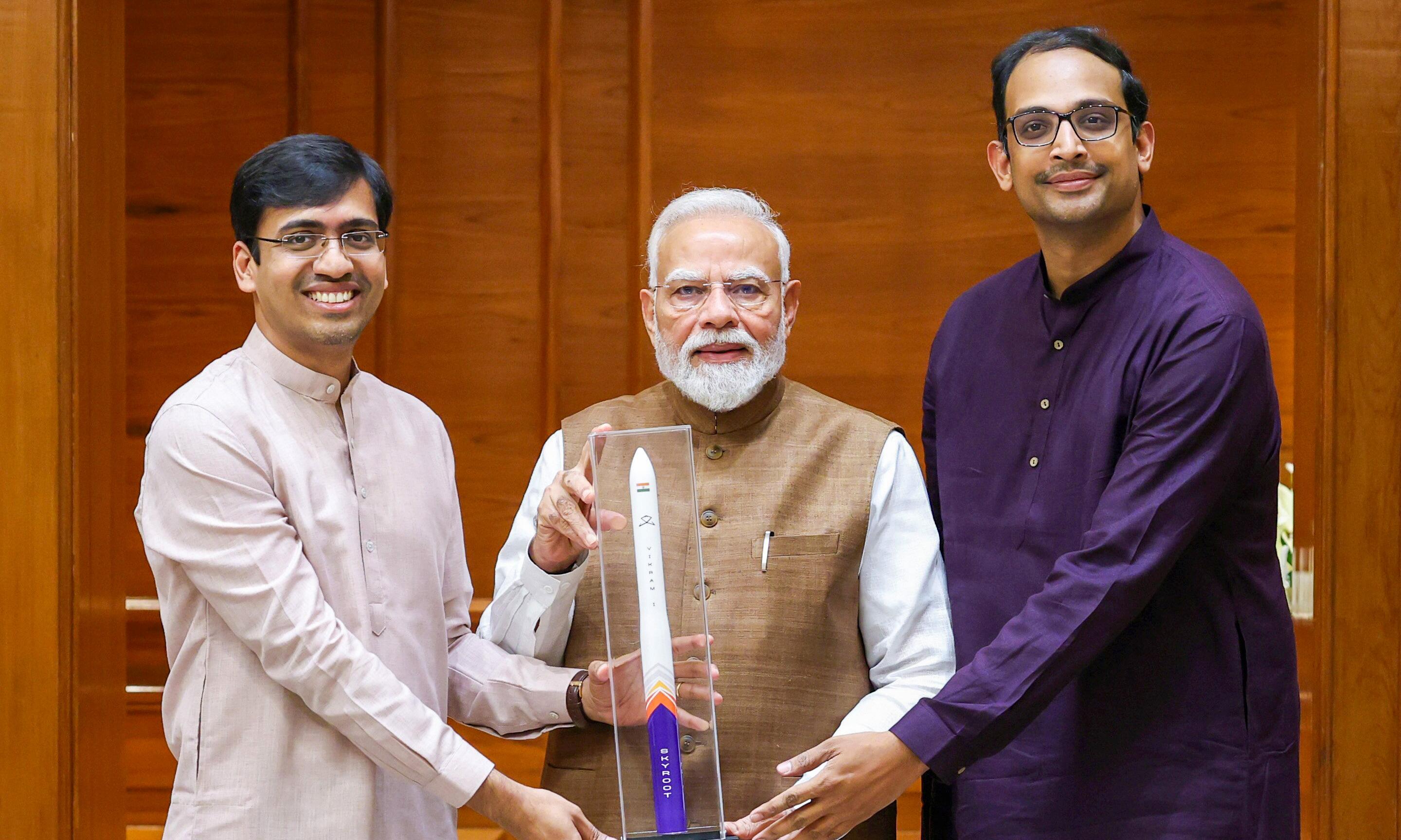 India's First Private Rocket Launch Meets Prime Minister