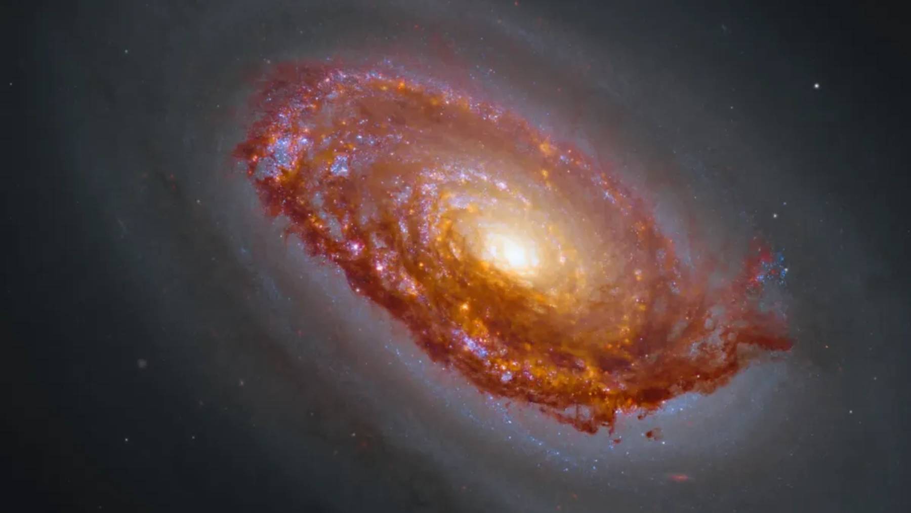 Two Telescopes Team Up to Capture Stunning Black Eye Galaxy